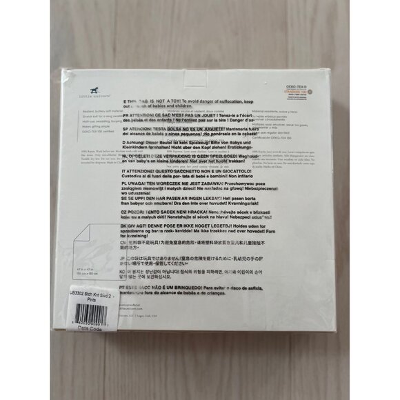 Little Unicorn Large Stretch Knit Swaddle Blanket 2 Pack - Picture 5 of 5